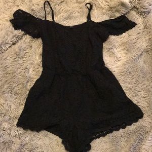 Off the shoulder romper